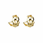 Sanjana Sanghi in Bold Molten Gold Hoops