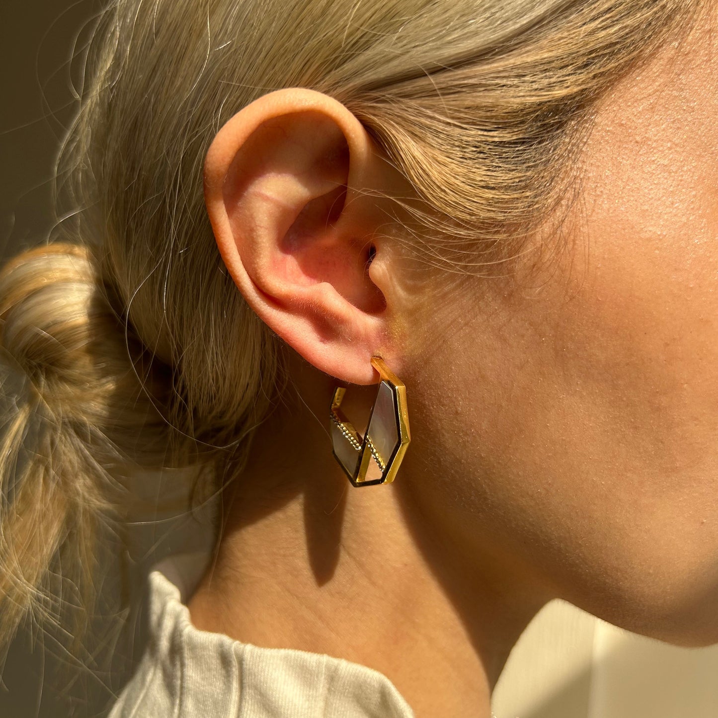 One of a kind Hex Earrings