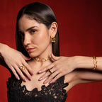 Bold Molten Gold Hoops