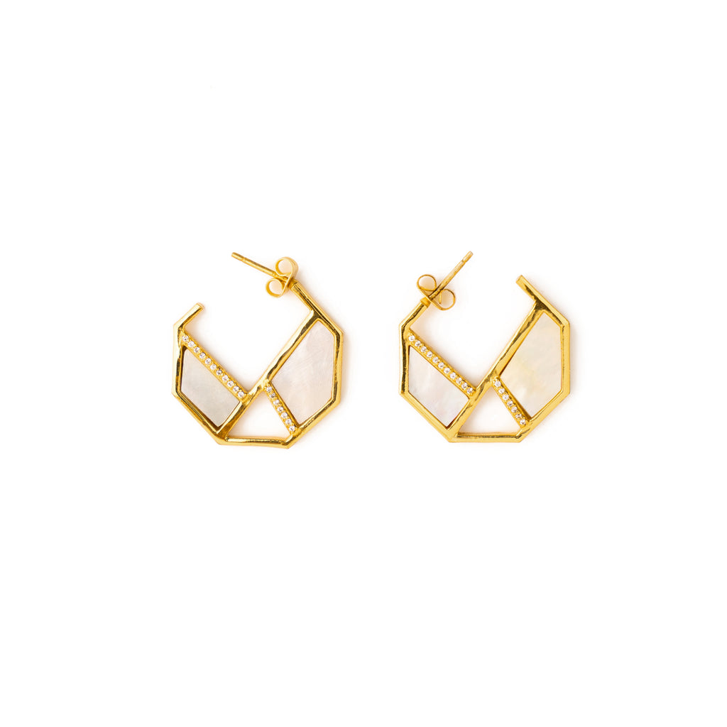 One of a kind Hex Earrings