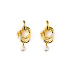 Freeform Knot Statement Earrings