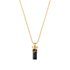 Kun Faya Kun Necklace in Black Onyx
