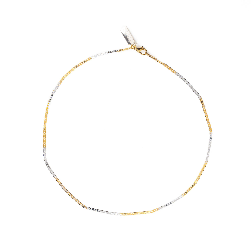 Mix Metal square link chain