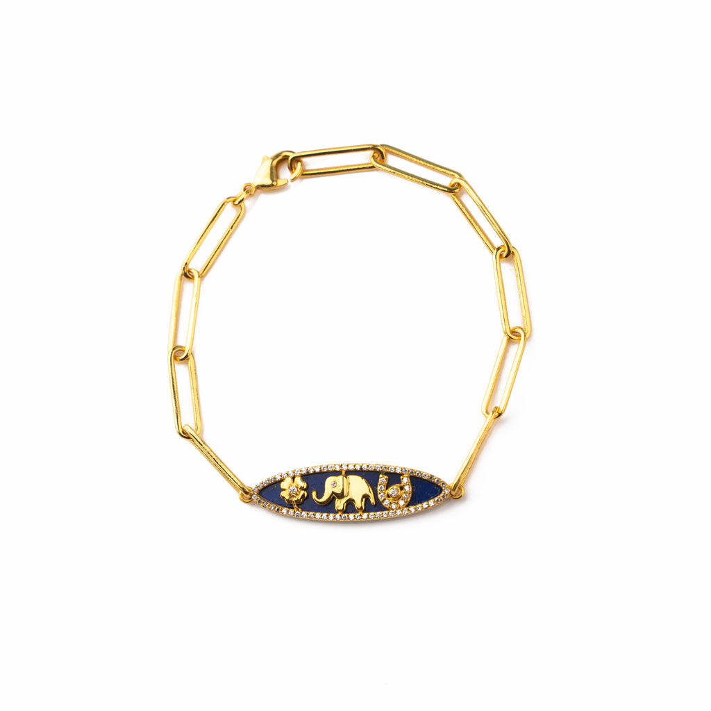Luck & protection Lapis Lazuli Bracelet