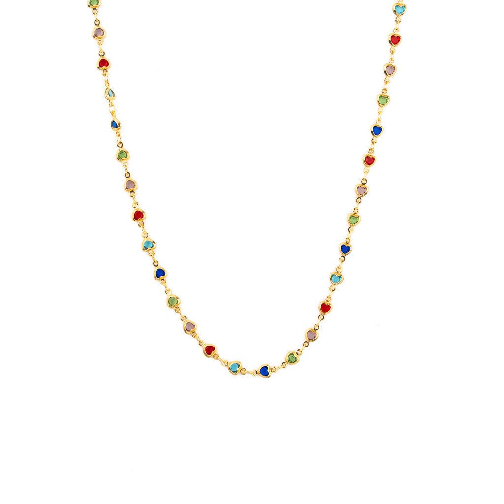 Heart float chain