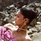 Bold Molten Gold Hoops