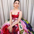 Tamanna Bhatia Gold Blob Ring