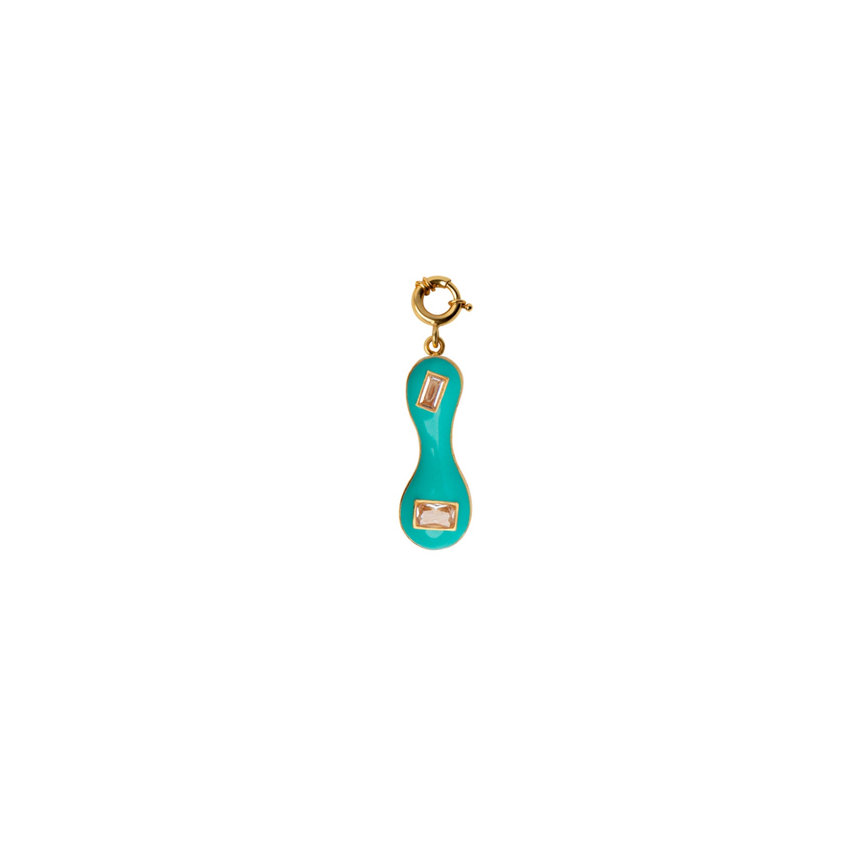 Sea Blue blob Charm