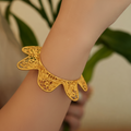Lace Gold Bangle