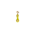 Lime Yellow blob Charm