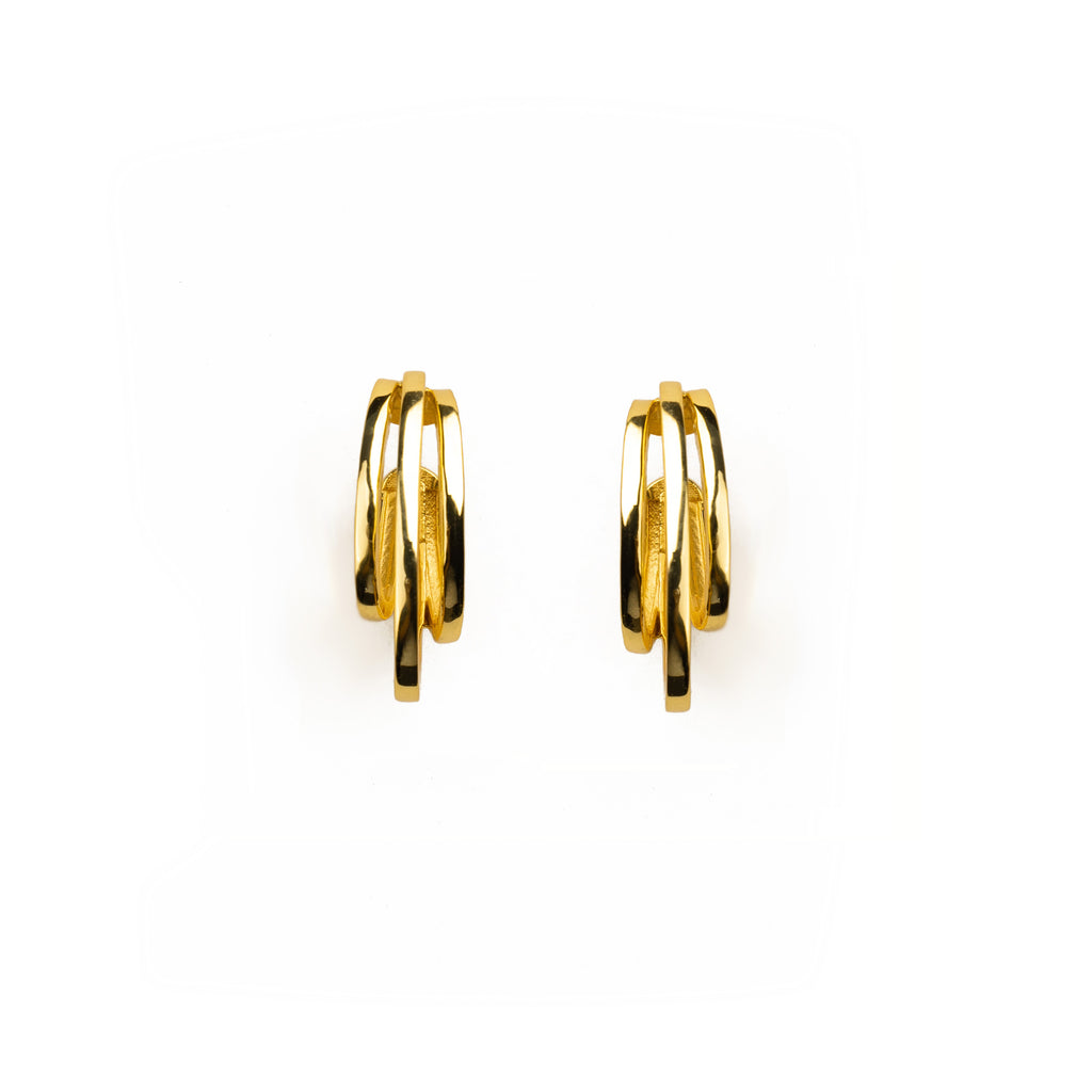 Trio Gold Hoops