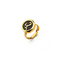 Shukr (Gratitude) Black Onyx Ring