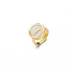 Hope (Amal) Mother of Pearl Ring