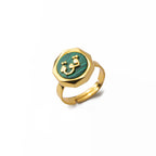 Power (Qua) Malachite Ring