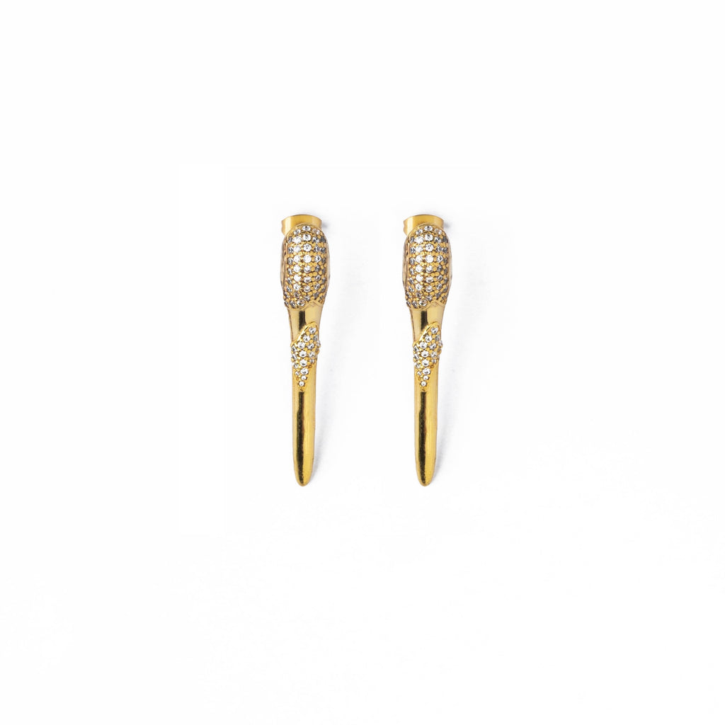 All in Enamel Spike Studs