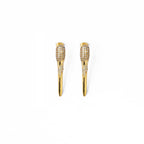 All in Enamel Spike Studs