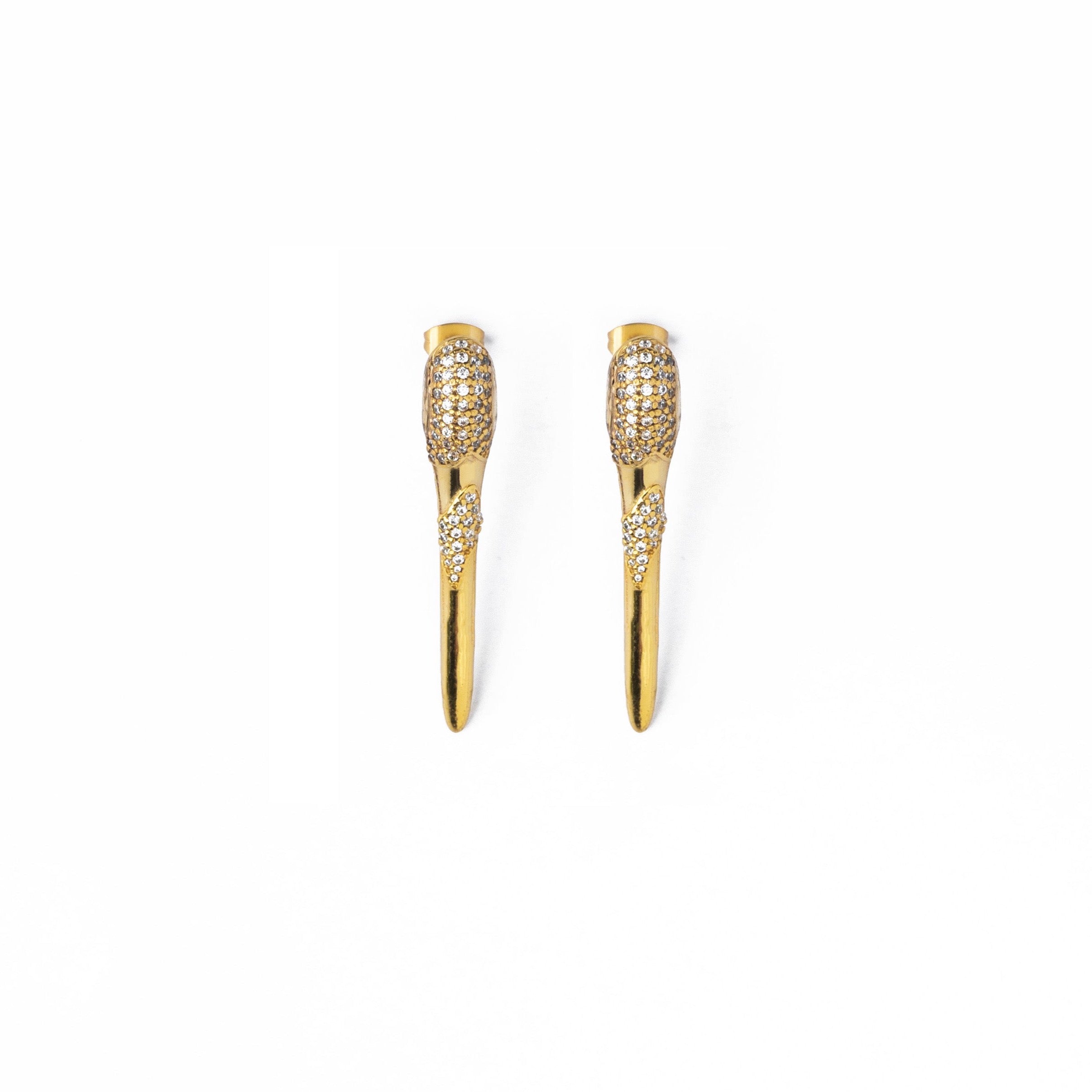 All in Enamel Spike Studs