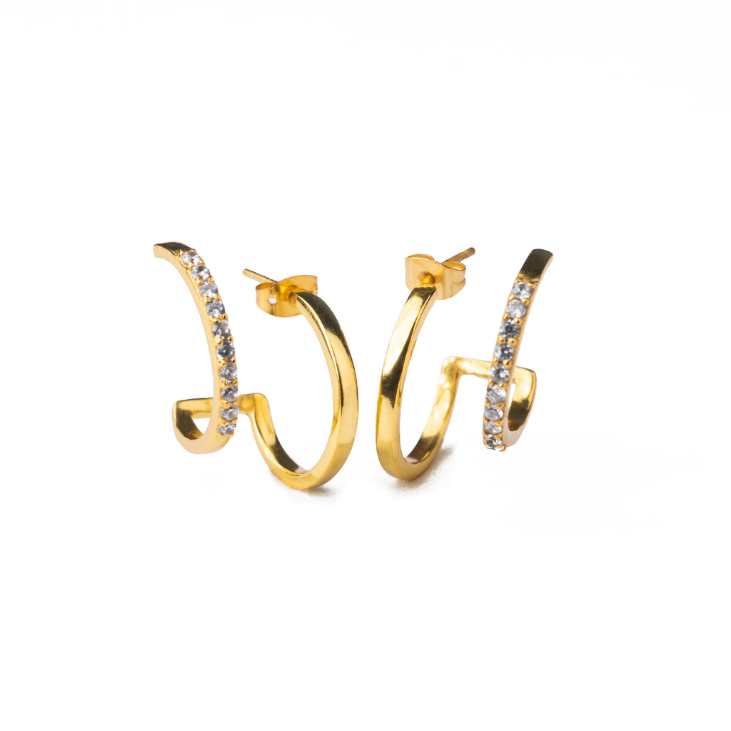 Studded Suspender Hoops