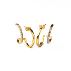Studded Suspender Hoops