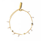 Tripti Dimri Linked Up Spike Pearl Bracelet