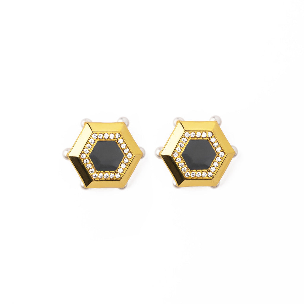 Prismatic Glam Studs