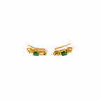 Emerald Brick Studs