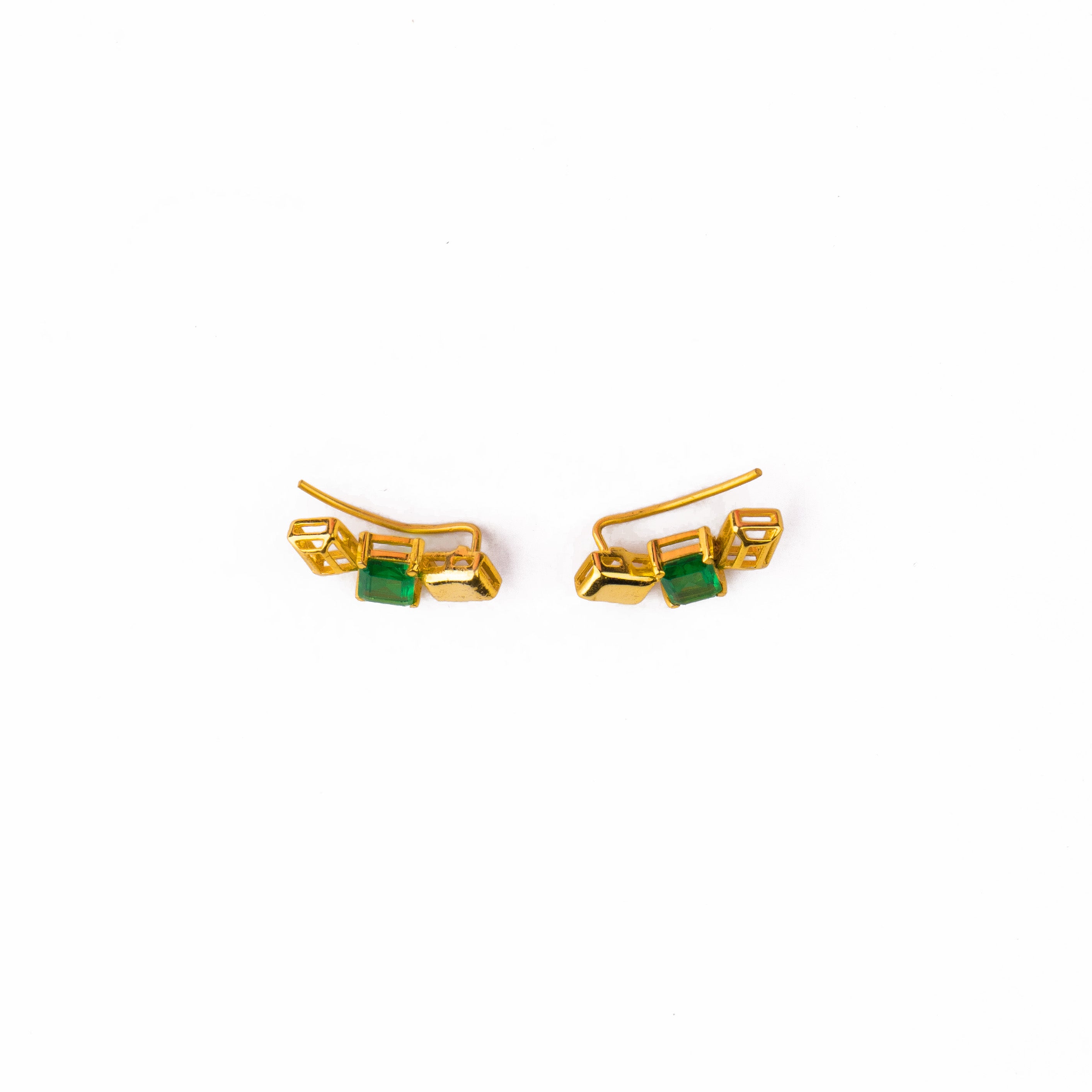 Emerald Brick Studs