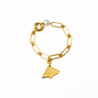 Be Loved, Be happy Diary Note Charm