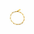 Paperclip Link Bracelet