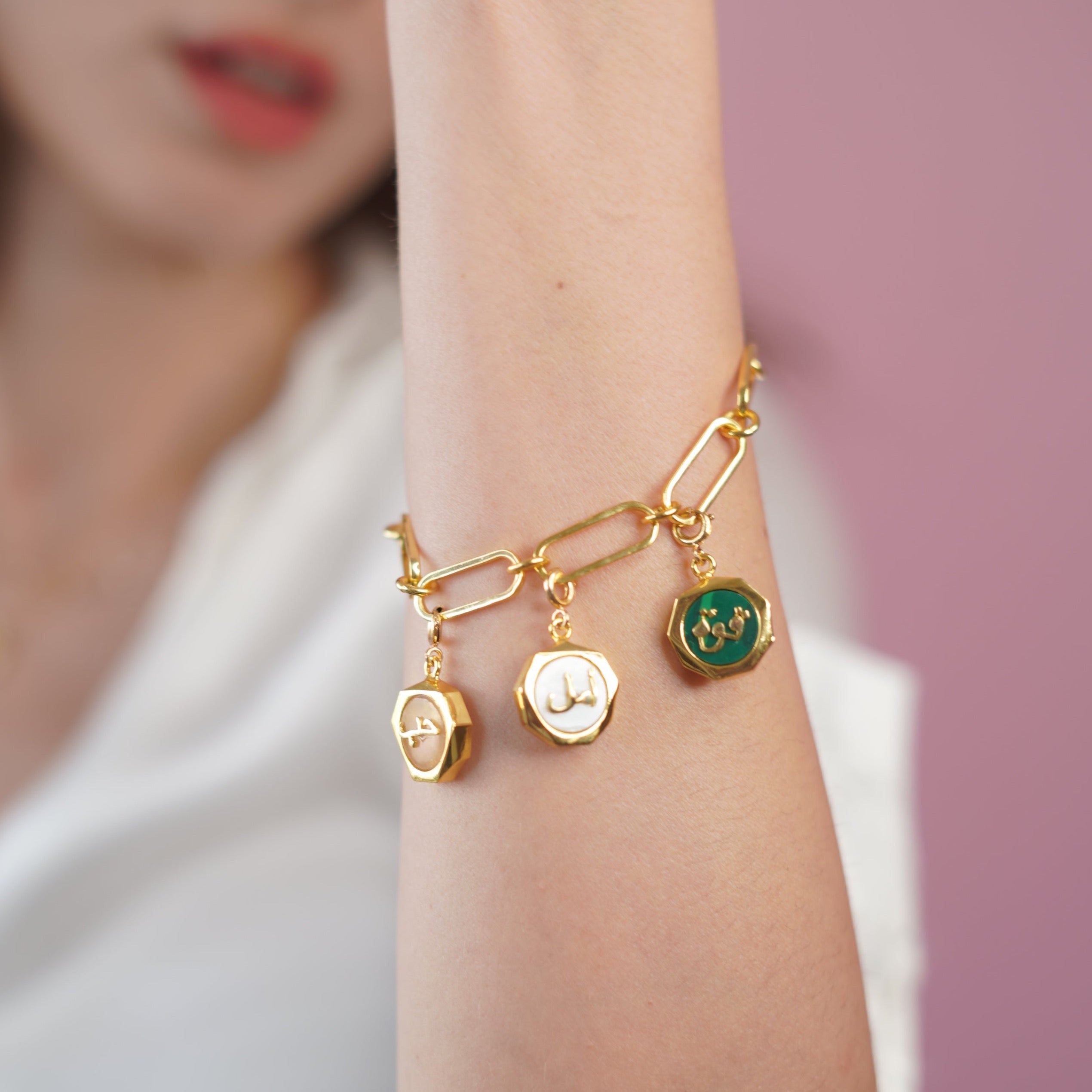 Power (Qua) Malachite Charm