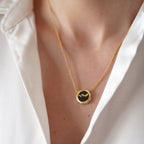 Sabr (Patience) Black Onyx Necklace