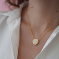 Faith (Imaan) Mother of Pearl Necklace