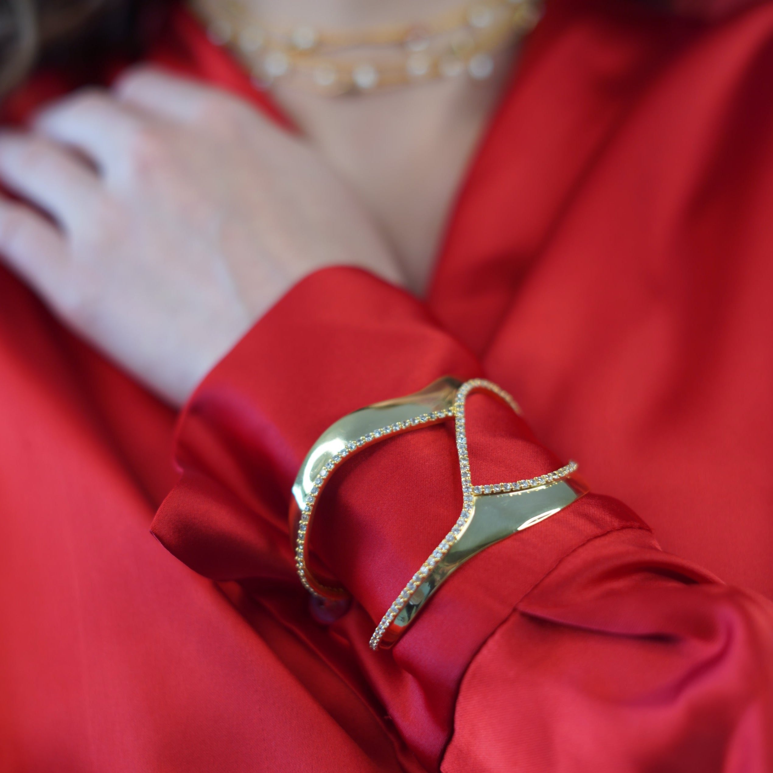 Studded Spaced Cuff