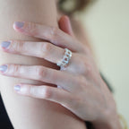 Silver Hashtag Ring
