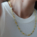 Good Vibes Neon Enamel Float Chain