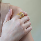 Linked Up Bar Ring