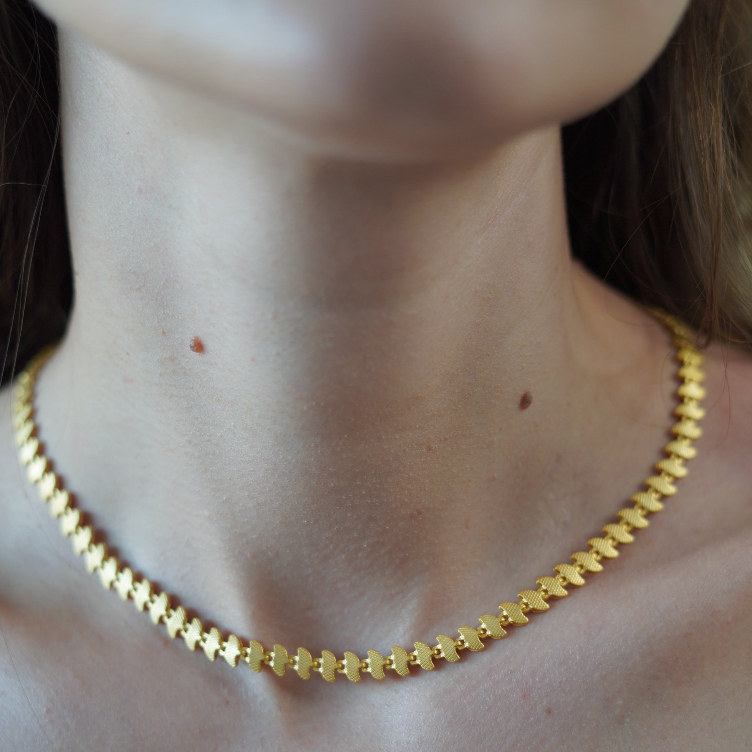 Embossed Leaf chain