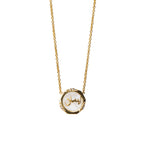 Faith (Imaan) Mother of Pearl Studded Necklace