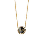 Faith (Imaan) Black Onyx Studded Necklace