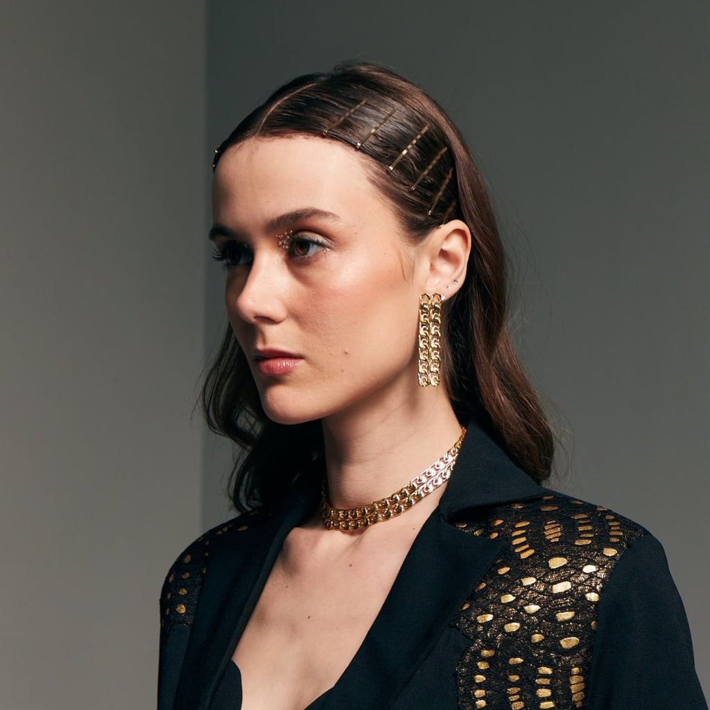 Linked Up Statement Earrings