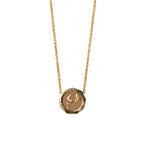Shukr (Gratitude) Rose Quartz Studded Necklace