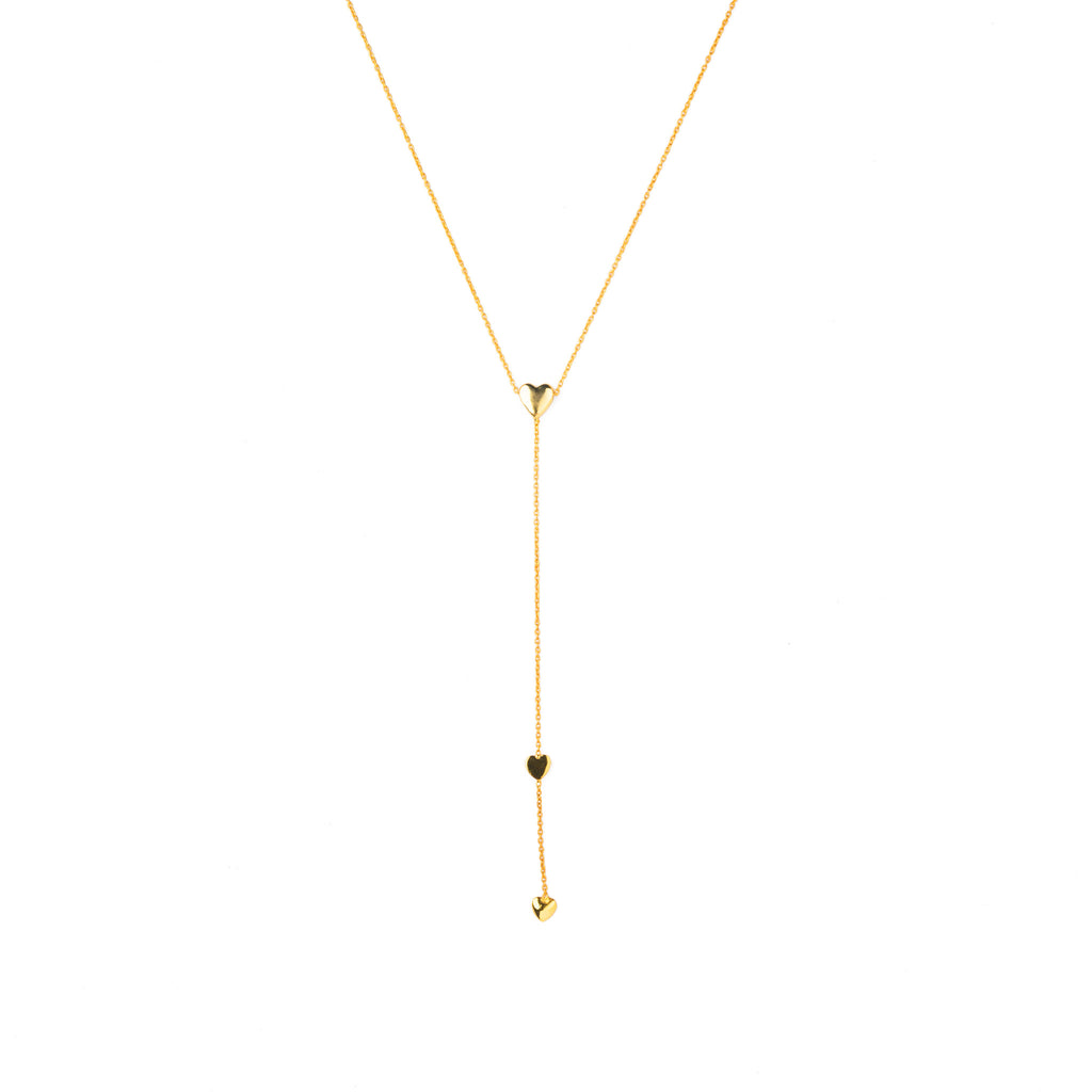Bubble Heart Lariat