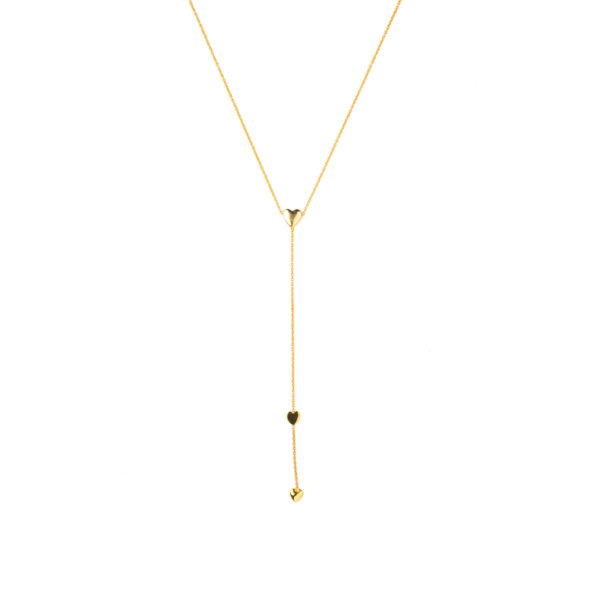Bubble Heart Lariat