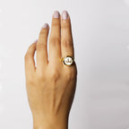 Hope (Amal) Mother of Pearl Ring