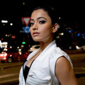 Rashmika Mandanna Bold Silver Molten Ring/ Earcuff