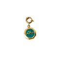 Peace (Salaam) Blue Turquoise Charm