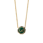 Power (Qua) Green Malachite Necklace