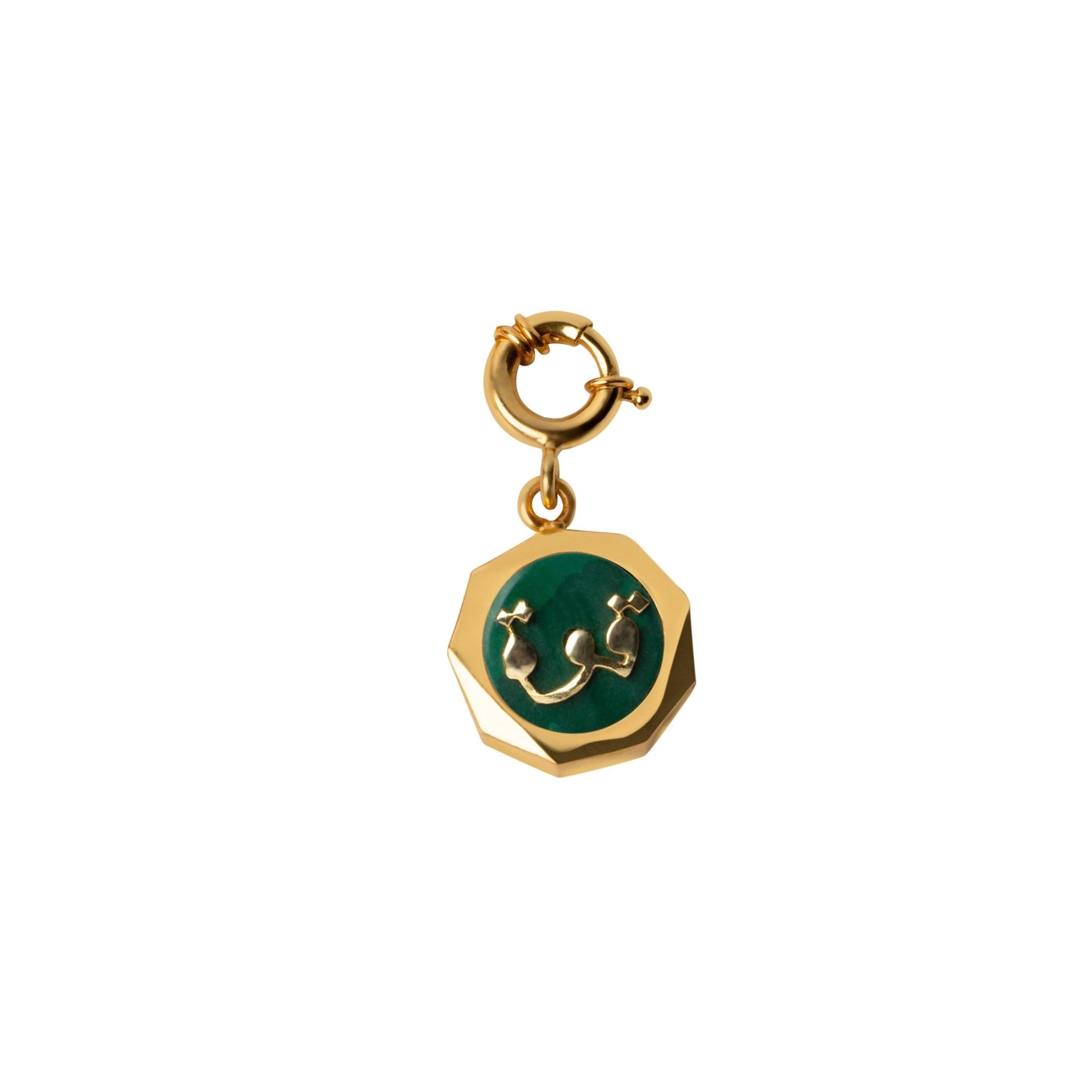 Power (Qua) Malachite Charm
