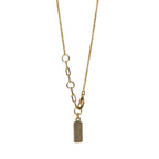Faith (Imaan) Black Onyx Studded Necklace