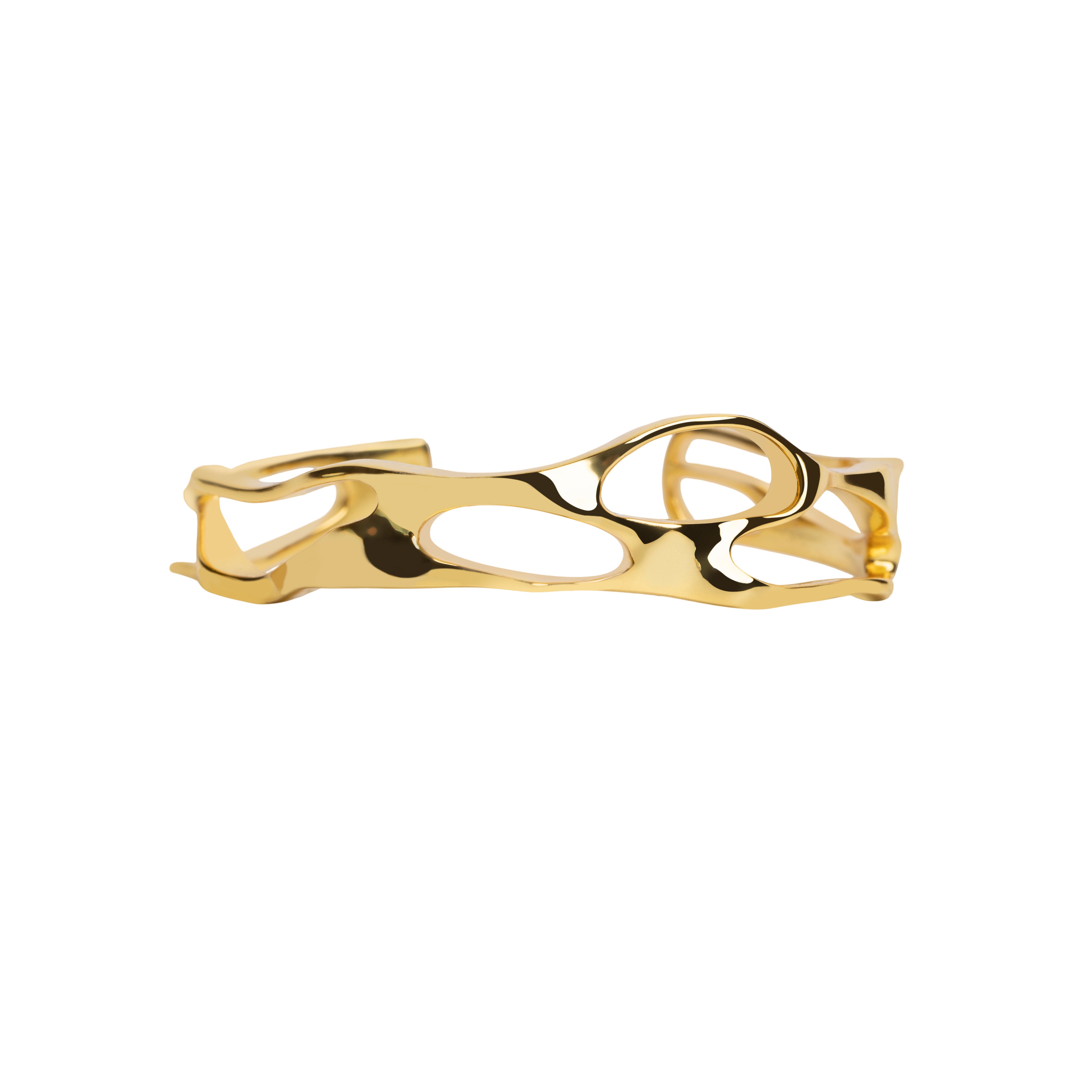 Molten Gold Bangle